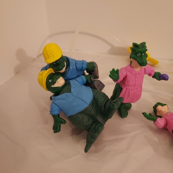 Vintage 1990's Show Dinosaur Jim Henson Disney MacDonald's Happy Meal Toys LOT - Picture 3 of 10